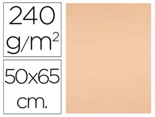 Cartolina liderpapel 50x65 cm 240 gr sepia pack de 25 unidades , Liderpapel , 64581 , 8423473645813